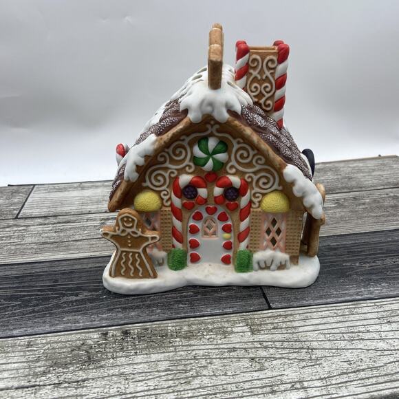 Partylite Gingerbread Village Holiday House Tea Light Christmas {31} - Picture 5 of 9